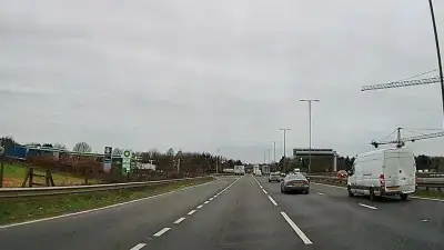 Truck Merging From Slip Road thumbnail