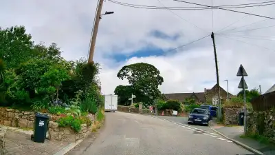 Navigating Obstructed Lane on Rural Road thumbnail
