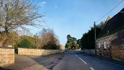 Cyclist on Country Road thumbnail