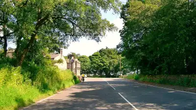 Cyclist on Rural Road thumbnail